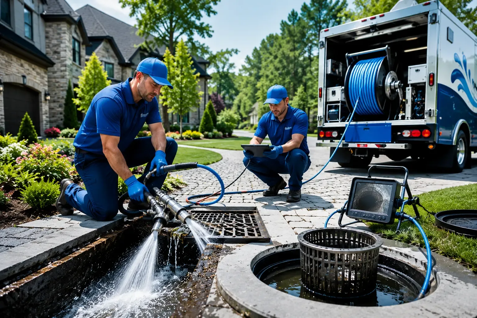 Local outdoor drain cleaning professionals in Three Rivers, MA