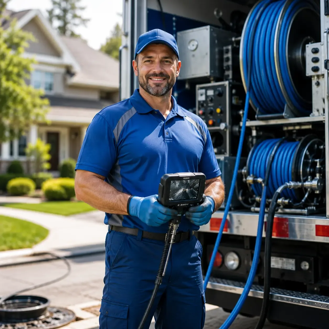 Local outdoor drain cleaning specialists in Three Rivers, MA
